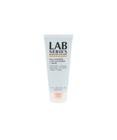 Lab Series by Lab Series - Skincare for Men: Oil Control Clay Cleanser + Mask 3.4 oz - MEN
