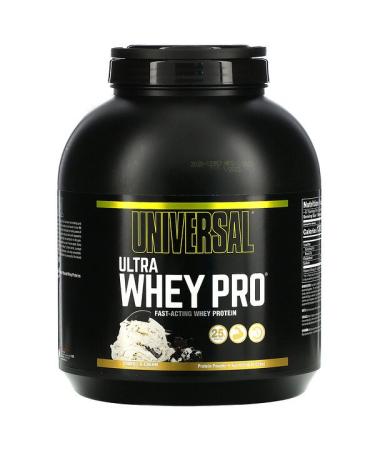 Universal Nutrition Ultra Whey Pro Protein Powder Cookies & Cream 5 lb (2.27 kg)