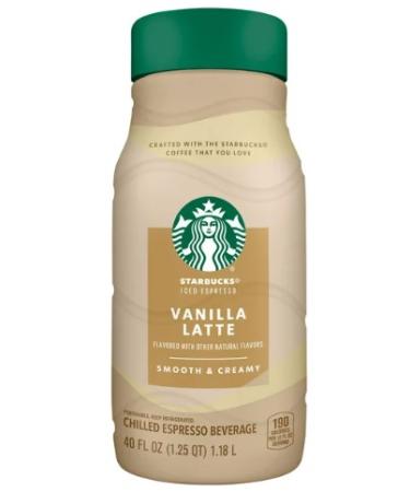 Starbucks Vanilla Latte Iced Espresso - 40 Fl Oz - Buy Online on GoSupps.com