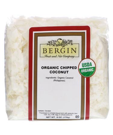 Bergin Fruit and Nut Company Organic Chipped Coconut 6 oz (170 g)