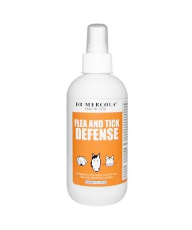 Dr. Mercola Flea and Tick Defense For Dogs and Cats 8 oz (237 ml)