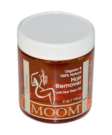 Moom Hair Remover with Tea Tree Oil Classic 6 oz (170g)