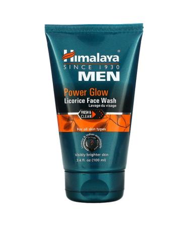 Himalaya Men Power Glow Licorice Face Wash 3.4 fl oz (100 ml)