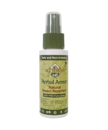 All Terrain Herbal Armor Insect Repellant DEET-Free Pump Spray 2.0 fl oz (60 ml)