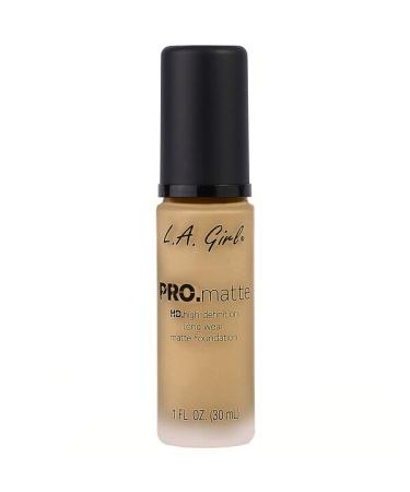 L.A. Girl Pro Matte HD Foundation Beige 1 fl oz (30 ml)