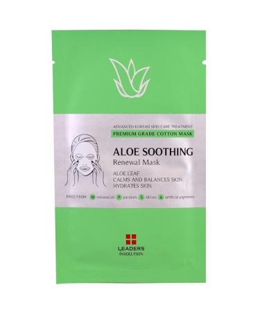Leaders Aloe Soothing Renewal Beauty Mask 1 Sheet 25 ml