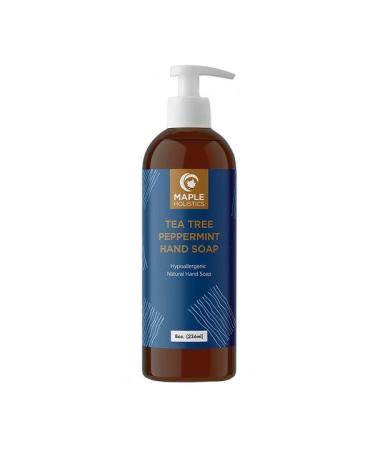 Maple Holistics Tea Tree Peppermint Hand Soap 8 oz (236 ml)