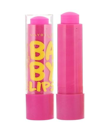Maybelline Baby Lips Moisturizing Lip Balm 25 Pink Punch 0.15 oz (4.4 g) - Buy Online on GoSupps.com