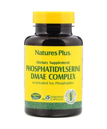 Nature's Plus Phosphatidylserine DMAE Complex 60 Vegetarian Capsules
