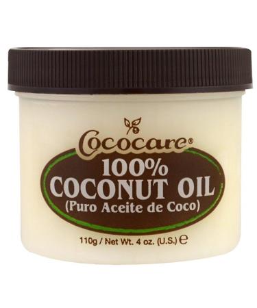 Cococare 100% Coconut Oil 4 oz (110 g)