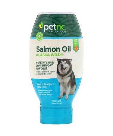petnc NATURAL CARE Alaska Wild Salmon Oil For Dogs 18 oz (532 ml)