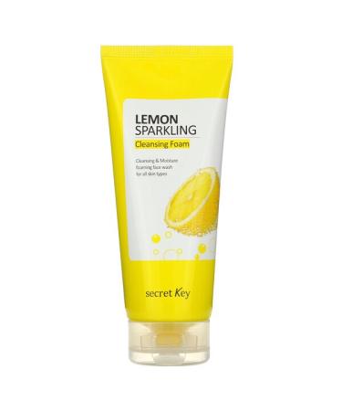 Secret Key Lemon Sparkling Cleansing Foam 7.05 oz (200 g)