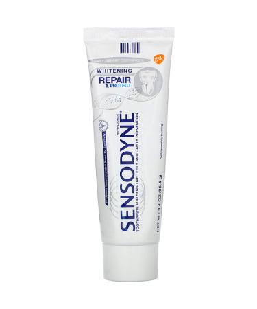 Sensodyne Repair & Protect Whitening Toothpaste with Fluoride 3.4 oz (96.4 g)