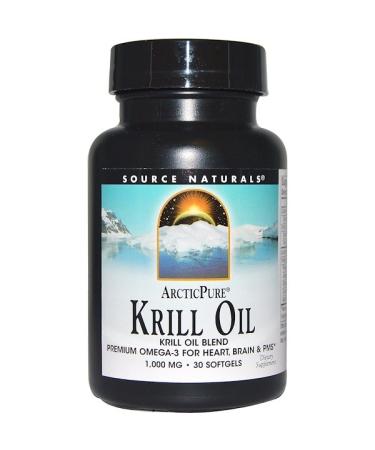 Source Naturals ArcticPure Krill Oil 1000 mg 30 Softgels