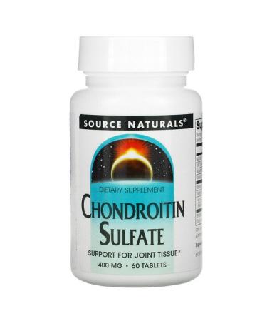 Source Naturals Chondroitin Sulfate 400 mg 60 Tablets