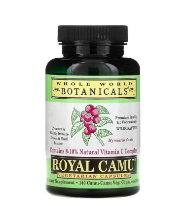 Whole World Botanicals Royal Camu 350 mg 140 Vegetarian Capsules - Buy Online on GoSupps.com