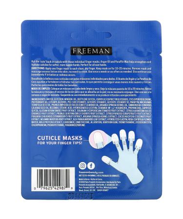 Freeman Beauty Silky Hands Cuticle Mask | Nourishing Hydration for Soft Skin (1 Pair, 0.17 fl oz) - Buy Online on GoSupps.com
