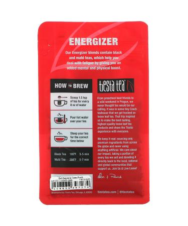 Tiesta Tea Premium Creamy Earl Grey Loose Leaf Black Tea - 1.7 oz | Aromatic & Delicious - Buy Online on GoSupps.com