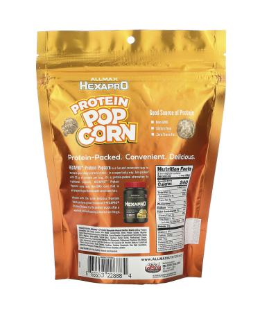 ALLMAX Nutrition HEXAPRO Protein Popcorn - Chocolate Peanut Butter Flavor (3.88 oz) - Buy Online on GoSupps.com