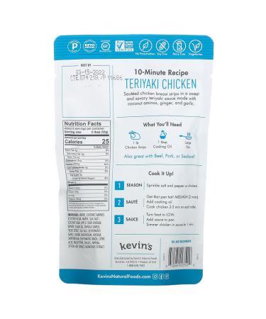 Kevin's Natural Foods Teriyaki Sauce 7 oz - Gluten-Free, No Preservatives - Buy Online on GoSupps.com