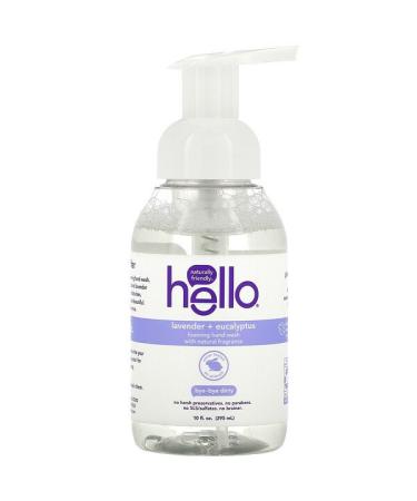Hello Foaming Hand Wash Lavender + Eucalyptus 10 fl oz (295 ml)