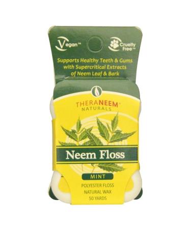 Organix South TheraNeem Naturals Neem Floss Mint 50 Yards