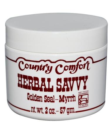 Country Comfort Herbal Savvy Golden Seal-Myrrh 2 oz (57 g)