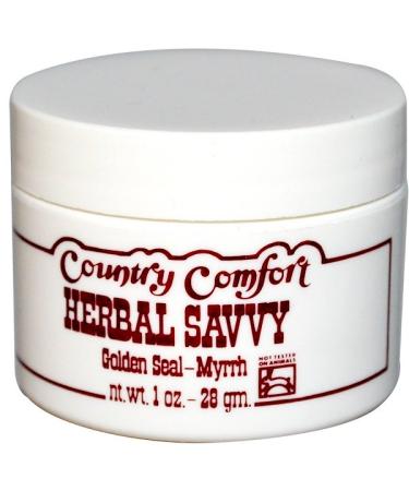 Country Comfort Herbal Savvy Golden Seal-Myrrh 1 oz (28 g)