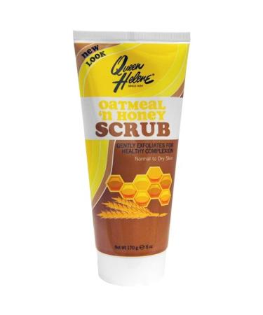 Queen Helene Scrub Normal to Dry Skin Oatmeal 'n Honey 6 oz (170 g)