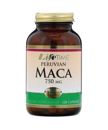 LifeTime Vitamins Peruvian Maca 750 mg 120 Capsules