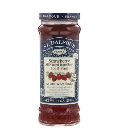 St. Dalfour Strawberry Deluxe Strawberry Spread 10 oz (284 g)