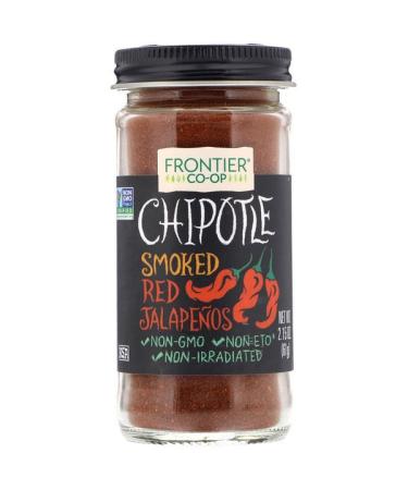 Frontier Natural Products Chipotle Smoked Red Jalapenos 2.15 oz (61 g)