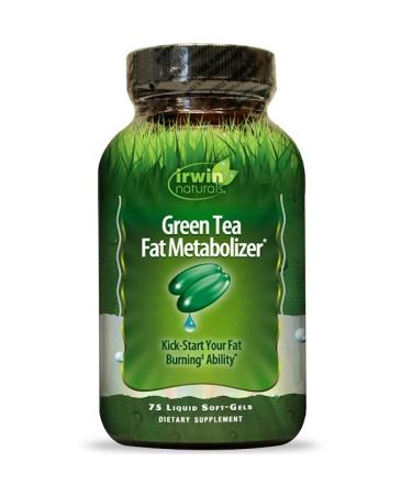 Irwin Naturals Green Tea Fat Metabolizer 75 Liquid Soft-Gels