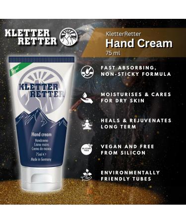 Climbing Rescuer Hand Cream for Climbers & Boulderers - 3 x 75ml | Panthenol Calendula Oil & Ectoin - Quick Absorption Non-Sticky - Buy Online on GoSupps.com