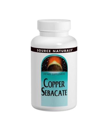 Source Naturals Copper Sebacate 22 mg 120 Tablets