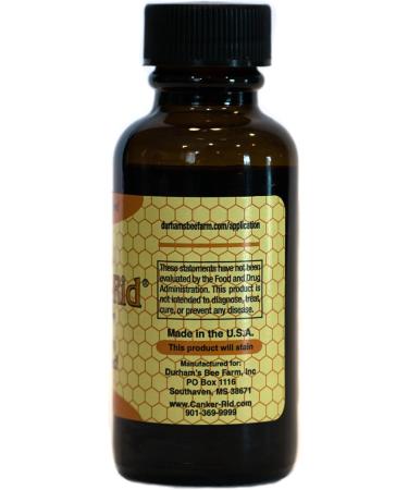 Durham's Bee Farm Inc. Canker-Rid - Satisfaction Guaranteed - 1 Fl Oz - Buy Online on GoSupps.com
