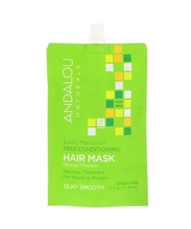 Andalou Naturals Exotic Marula Oil Deep Conditioning Hair Mask 1.5 fl oz (44 ml)