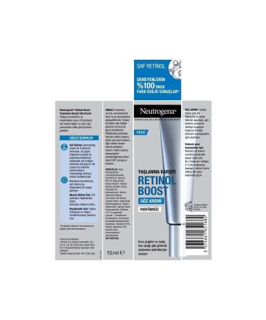 Neutrogena Retinol Boost Anti-Aging Eye Cream - Buy Online on GoSupps.com