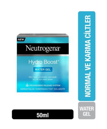 Neutrogena Brand: Hydro Boost Water Gel Moisturizer for Normal Skin 50 Ml Category: Body Cream - Buy Online on GoSupps.com