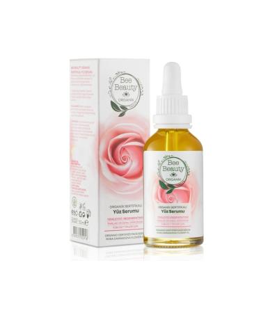Bee Beauty Renewing Organic Certified Rose Face Serum 50 Ml - Buy Online on GoSupps.com