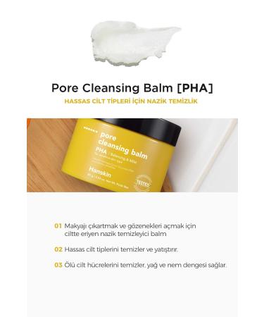 Hanskin Pore Cleansing Balm Pha-sensitive and Intolerant Skin/Pore and Make-up Cleansing Balm 80g - Buy Online on GoSupps.com