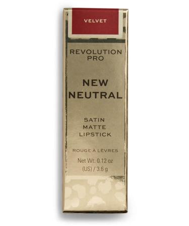 Revolution Pro Lipstick New Neutral Velvet - Buy Online on GoSupps.com
