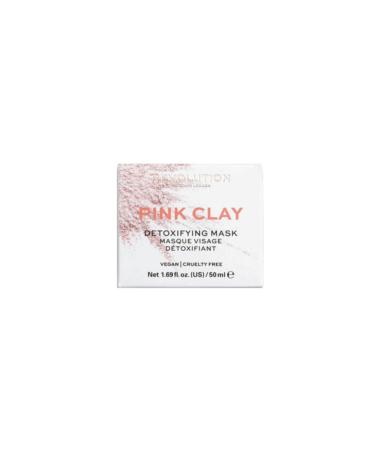 Revolution Skincare Pink Clay Face Mask Detox 50 Ml - Buy Online on GoSupps.com