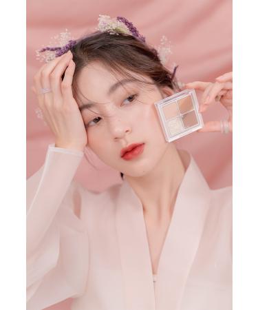 Romand Intensely Pigmented Matte and Shimmer Eyeshadow Palette Better Than Eyes - Dry Willow Flower - Buy Online on GoSupps.com