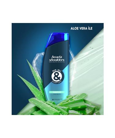 Head And Shoulders Shower Gel And Shampoo Sensitive 360 ml X 3 Pieces - Buy Online on GoSupps.com