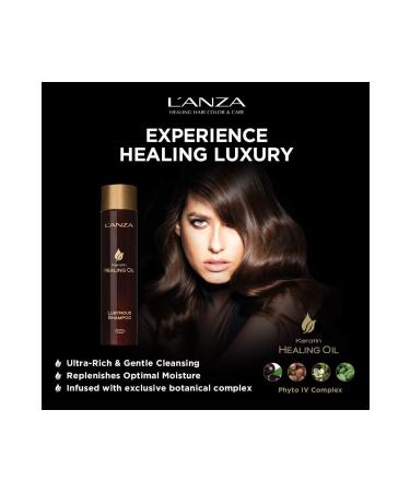 L'anza Keratin Healing Oil - Strengthening Protein Ultra Luxurious Keratin Shampoo 300 ml - Buy Online on GoSupps.com