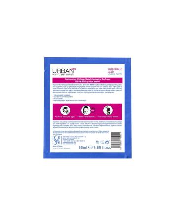 Urban Care Care Hyaluronic Acid & Collagen Pre Wash Repairing Vegan Hair Mask 50 ml - Buy Online on GoSupps.com