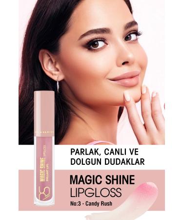 Rise and Shine Natural Shine Lip Gloss No:3 - Candy Rush - Buy Online on GoSupps.com
