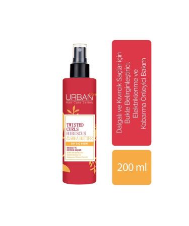 Urban Care Twisted Curls Hibiscus & Shea Butter Liquid Hair Care Conditioner 200 Ml - Buy Online on GoSupps.com