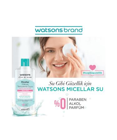 Watsons Micellar Make-Up Remover Water 400 ml - Buy Online on GoSupps.com